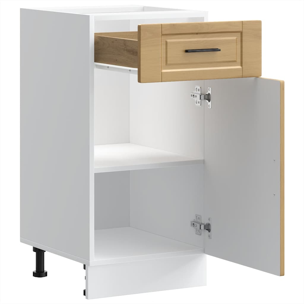 vidaXL ντουλάπι βάσης κουζίνας Porto Δρυς τεχνίτης κατασκευασμένο ξύλο