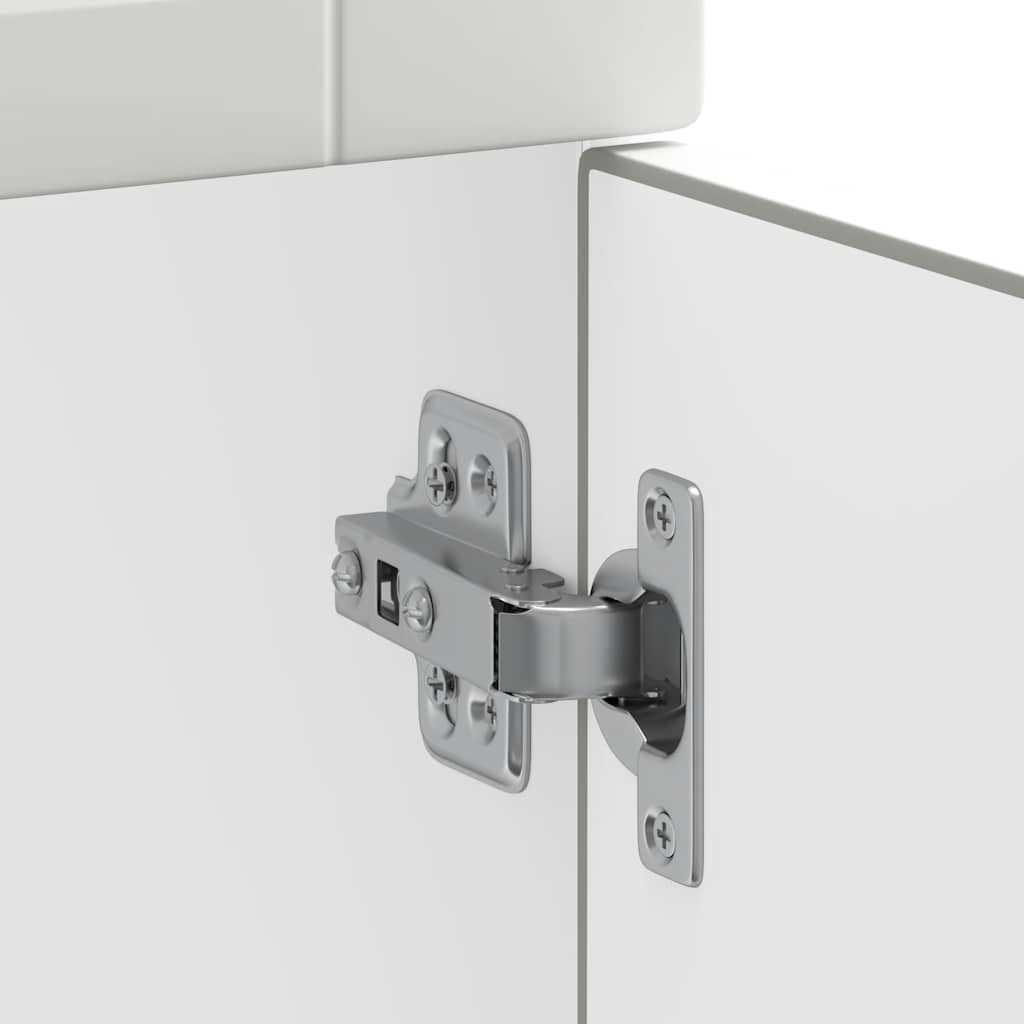 vidaXL ντουλάπι βάσης κουζίνας Porto Λευκό κατασκευασμένο ξύλο