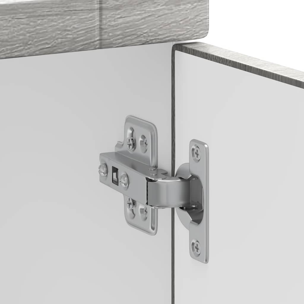 vidaXL ντουλάπι βάσης κουζίνας Porto Γκρίζο Σονόμα κατασκευασμένο ξύλο