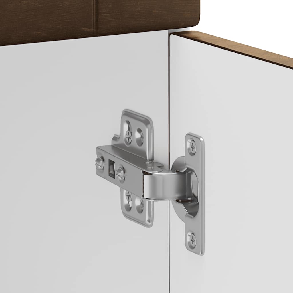 vidaXL ντουλάπι βάσης κουζίνας Porto Καπνιστή βελανιδιά