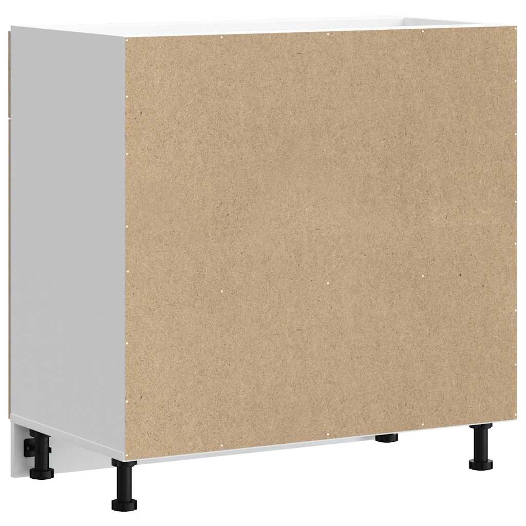 vidaXL ντουλάπι βάσης κουζίνας Porto Δρυς sonoma κατασκευασμένο ξύλο