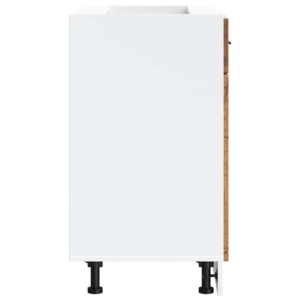 vidaXL ντουλάπι βάσης κουζίνας Porto Παλαιό ξύλο κατασκευασμένο ξύλο