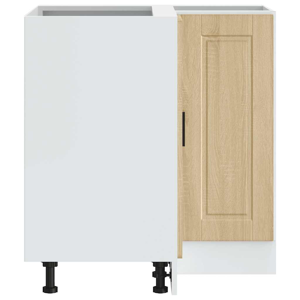 vidaXL Γωνιακό ντουλάπι βάσης κουζίνας Porto Sonoma Δρυς Επεξ. Ξύλο