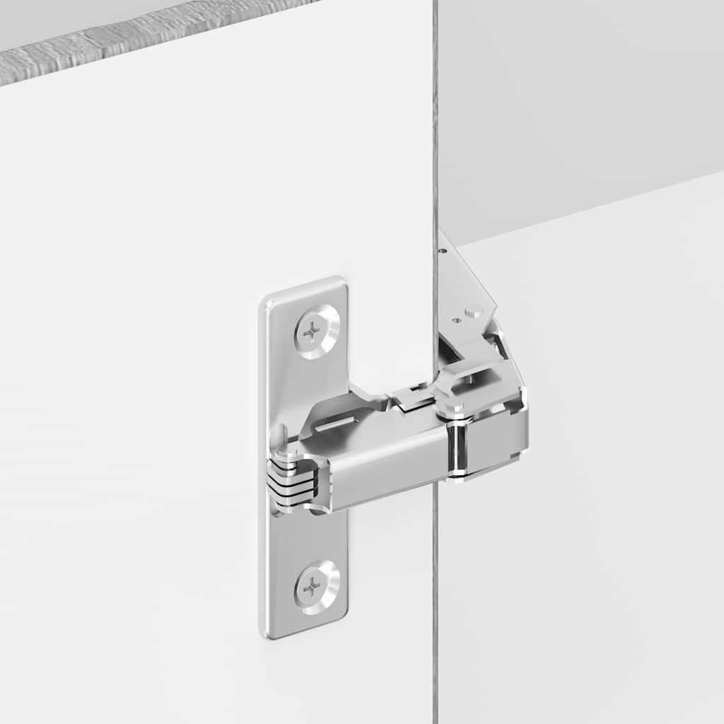 vidaXL Γωνιακό ντουλάπι βάσης κουζίνας Porto Γκρι Sonoma Επεξ. Ξύλο