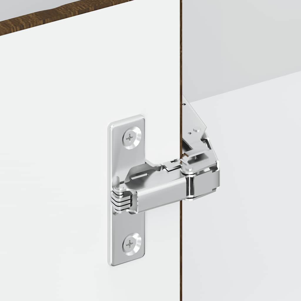 vidaXL Γωνιακό ντουλάπι βάσης κουζίνας Porto Καφέ Δρυς Επεξ. Ξύλο