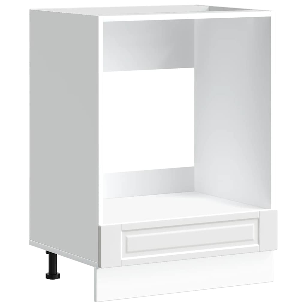 vidaXL Ντουλάπι φούρνου Porto Λευκό Επεξεργασμένο ξύλο