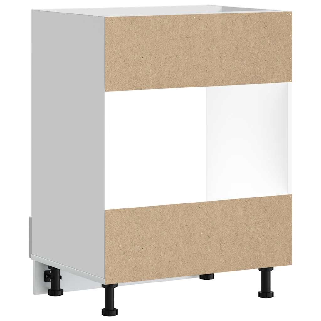 vidaXL Ντουλάπι φούρνου Porto Λευκό Επεξεργασμένο ξύλο