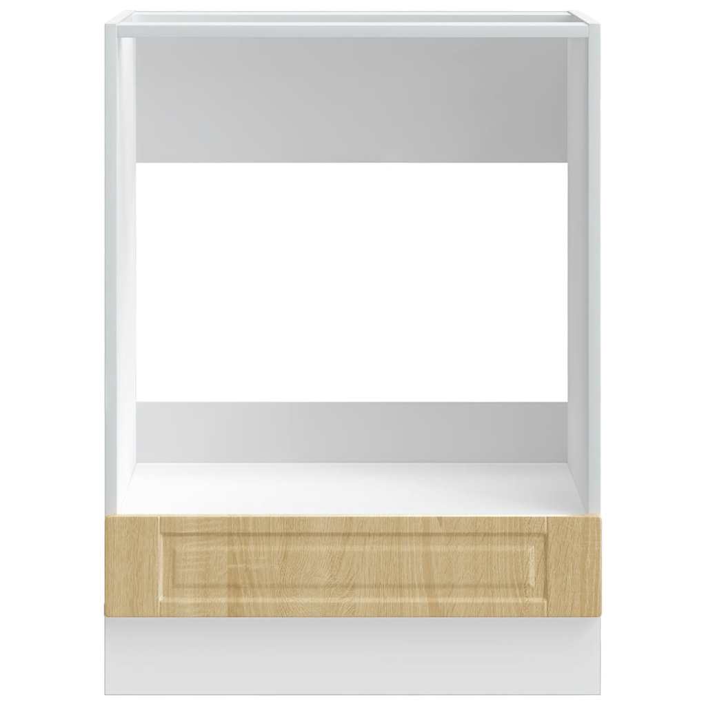 vidaXL Ντουλάπι φούρνου Porto Sonoma Δρυς Επεξεργασμένο ξύλο