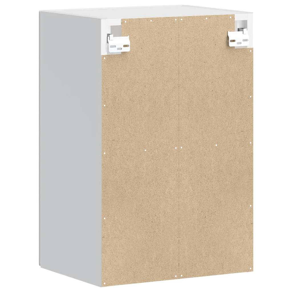 vidaXL Ντουλάπι τοίχου κουζίνας με γυάλινη πόρτα Porto Λευκό