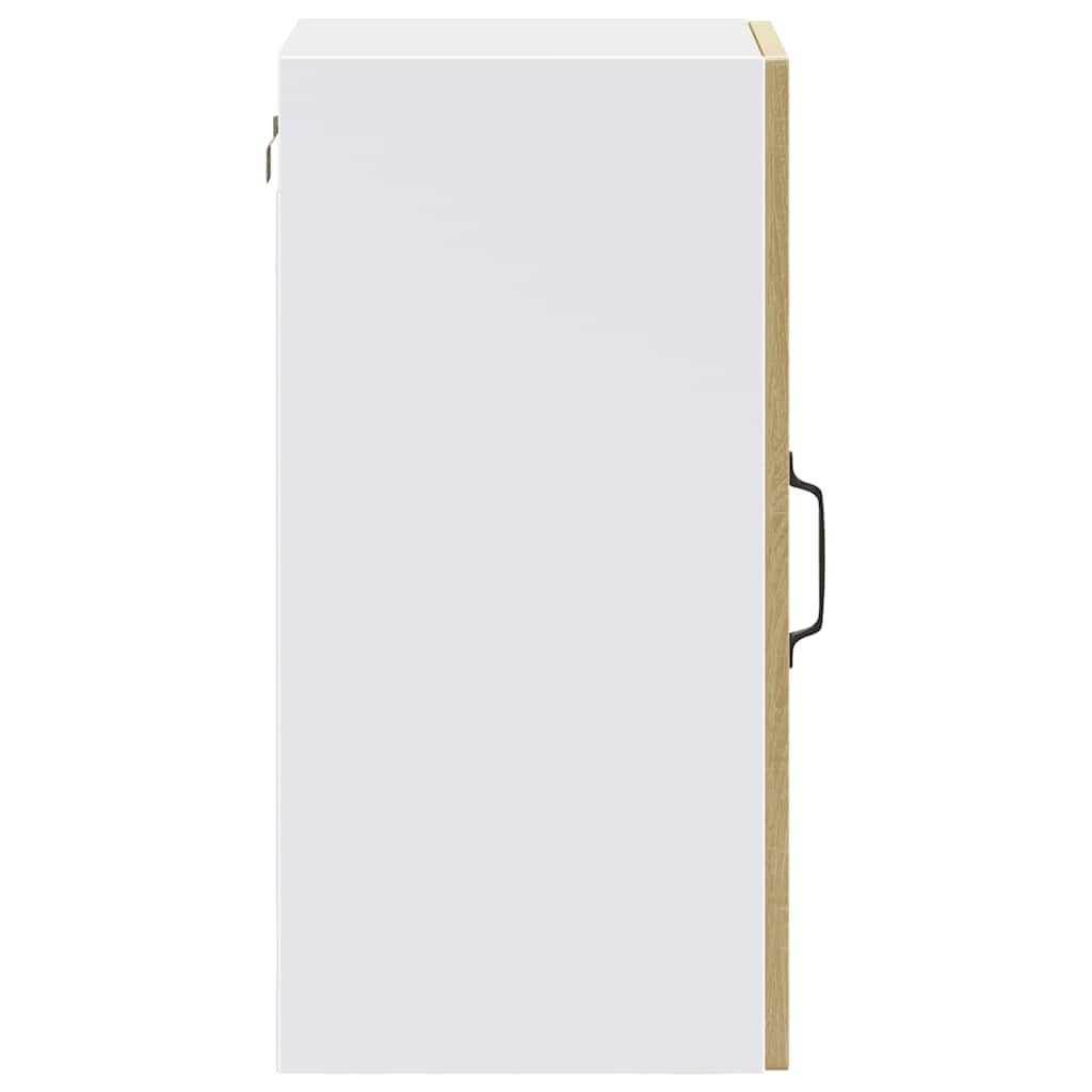 vidaXL Ντουλάπι τοίχου κουζίνας με γυάλινη πόρτα Porto Δρυς Sonoma