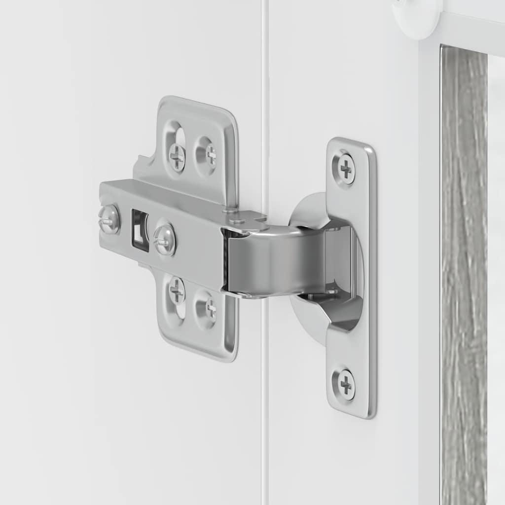 vidaXL Ντουλάπι τοίχου κουζίνας με γυάλινη πόρτα Porto Γκρι Sonoma