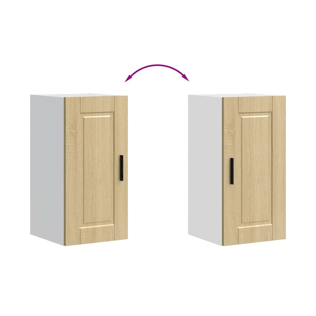 vidaXL ντουλάπι τοίχου κουζίνας "Porto" Sonoma Oak Engineered Wood