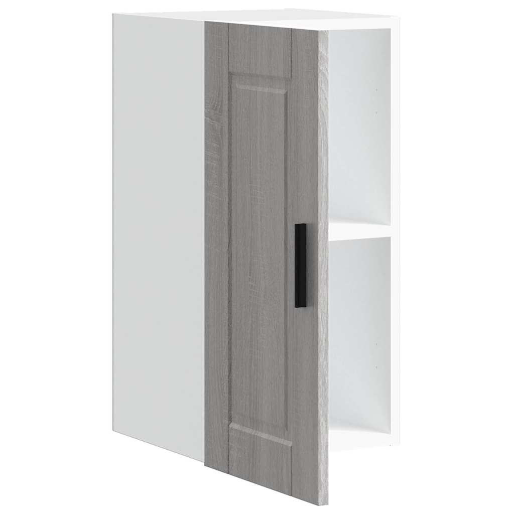 vidaXL Ντουλάπι τοίχου κουζίνας "Porto" Γκρι Sonoma