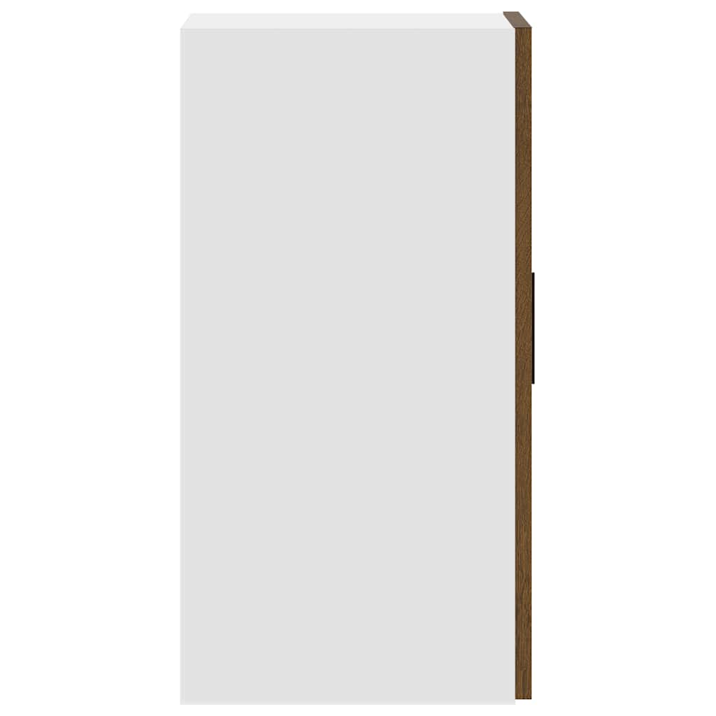 vidaXL ντουλάπι τοίχου κουζίνας "Porto" Καφέ δρυς καπλαμά Ξύλο