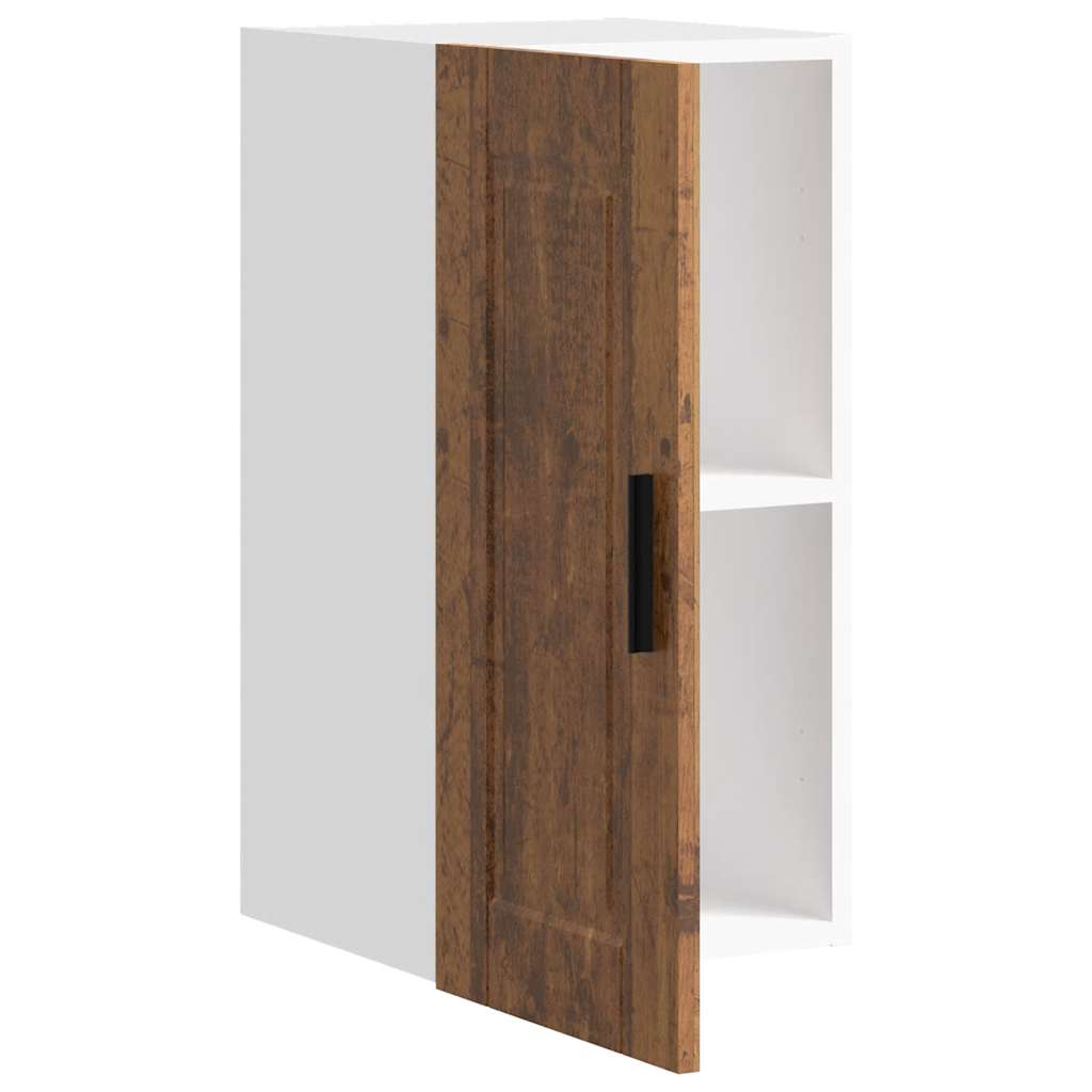 vidaXL ντουλάπι τοίχου κουζίνας "Porto" Παλιό ξύλο μηχανουργικό ξύλο