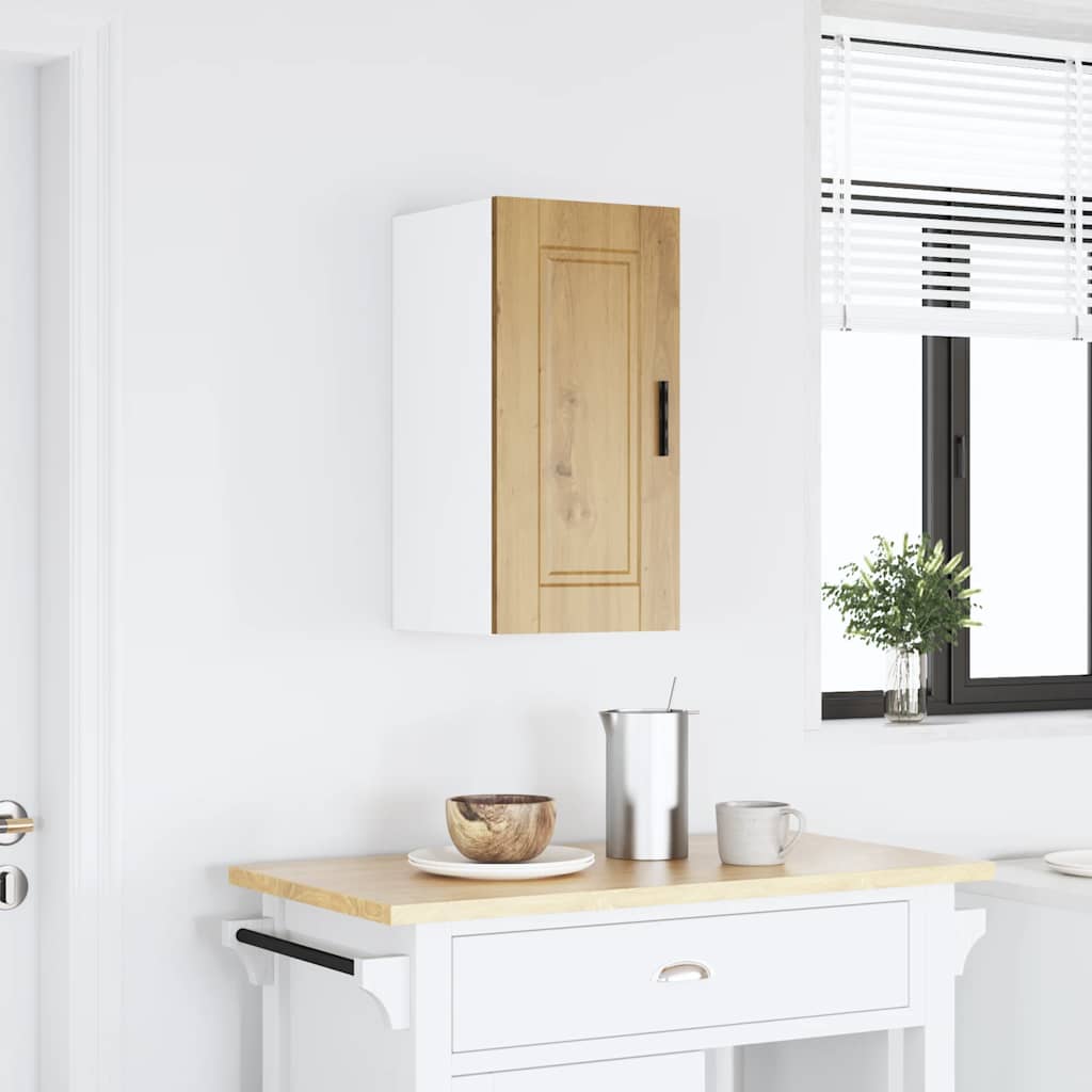 vidaXL ντουλάπι τοίχου κουζίνας "Porto" Artisan Oak Engineered Wood