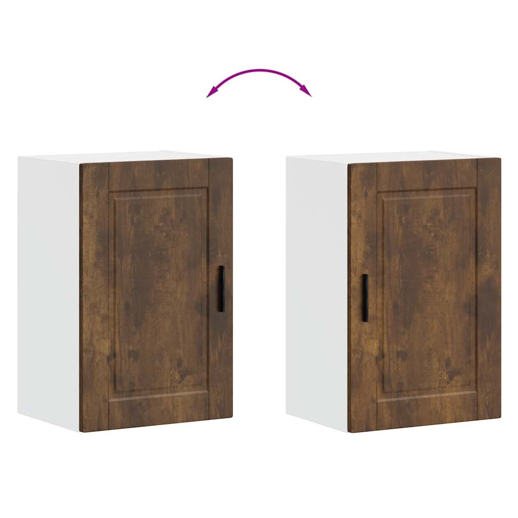 vidaXL ντουλάπι τοίχου κουζίνας "Porto" Καπνιστό ξύλο δρυός