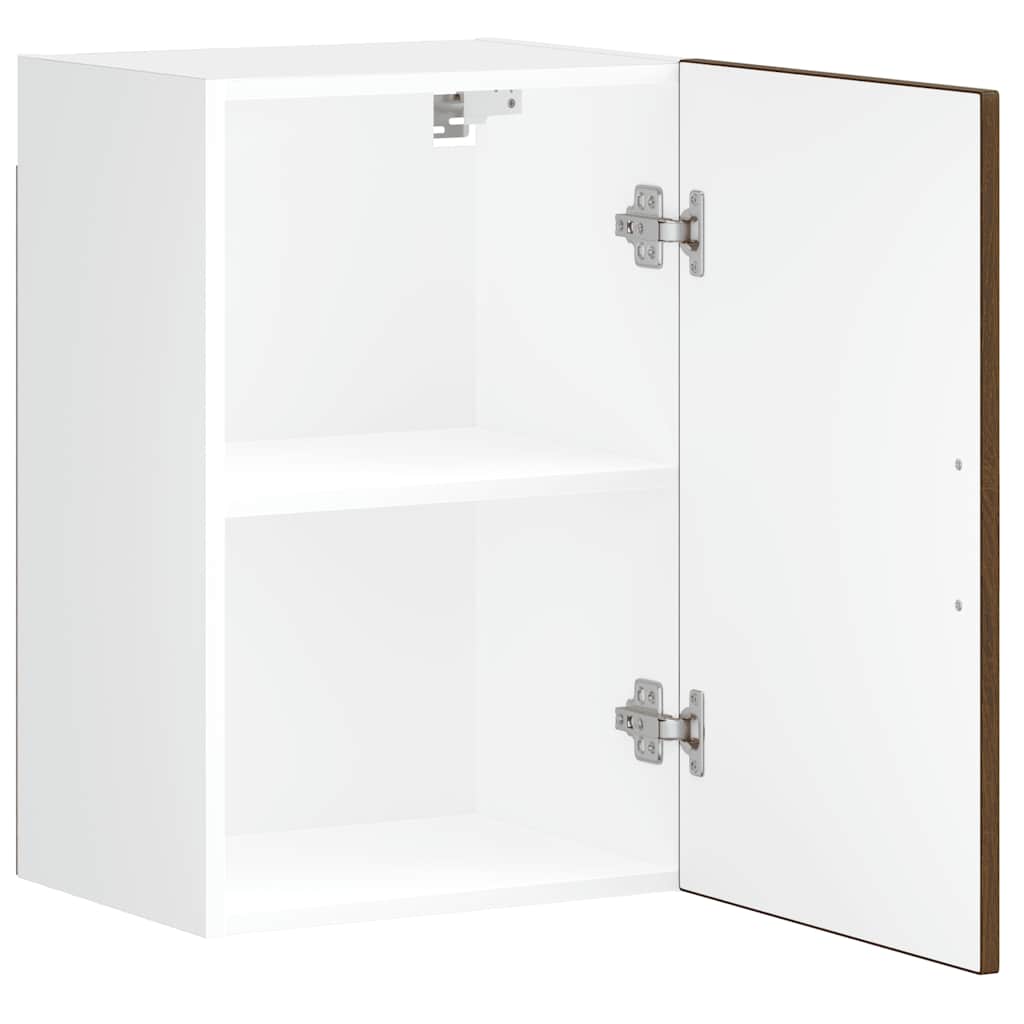 vidaXL ντουλάπι τοίχου κουζίνας "Porto" Καφέ δρυς καπλαμά Ξύλο