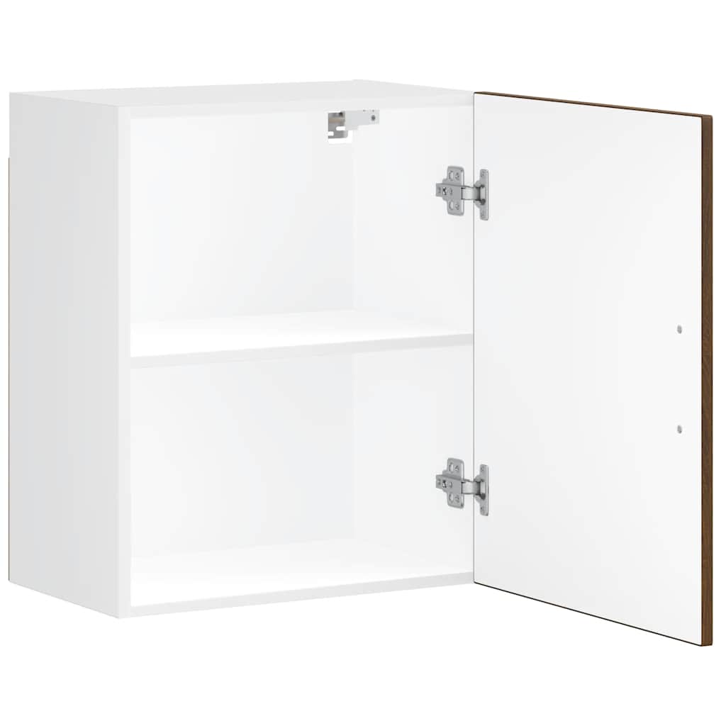 vidaXL ντουλάπια τοίχου κουζίνας 2 τεμάχια "Porto" Καφέ δρυς