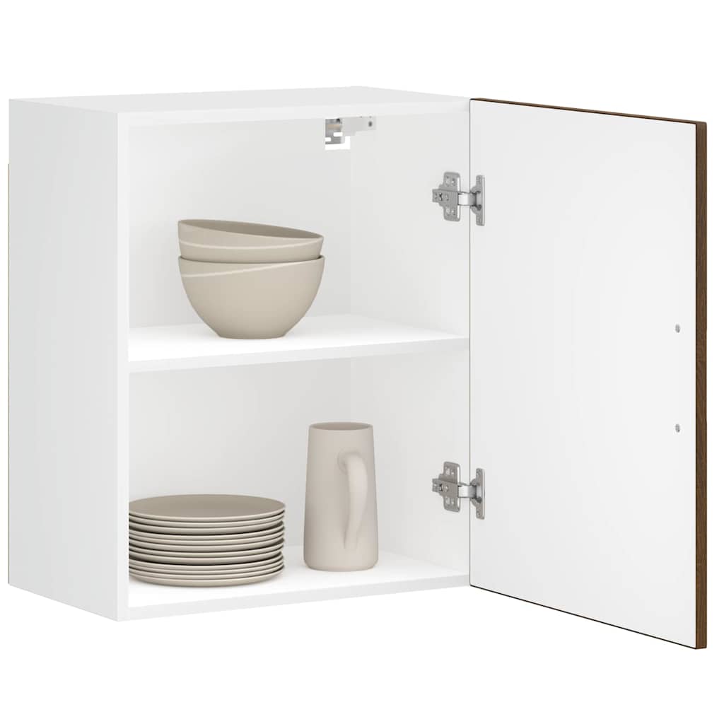 vidaXL ντουλάπια τοίχου κουζίνας 2 τεμάχια "Porto" Καφέ δρυς