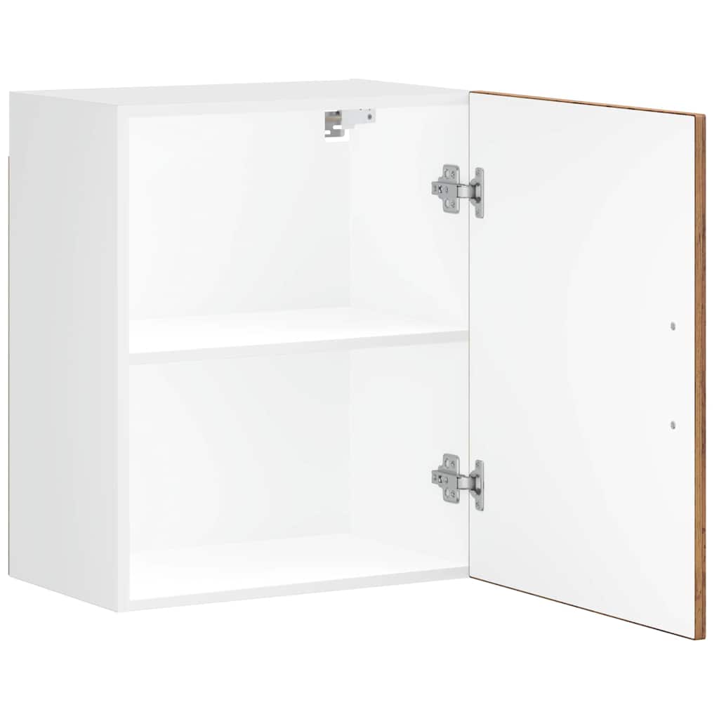 vidaXL ντουλάπια τοίχου κουζίνας 2 τεμάχια "Porto" Παλιό ξύλο