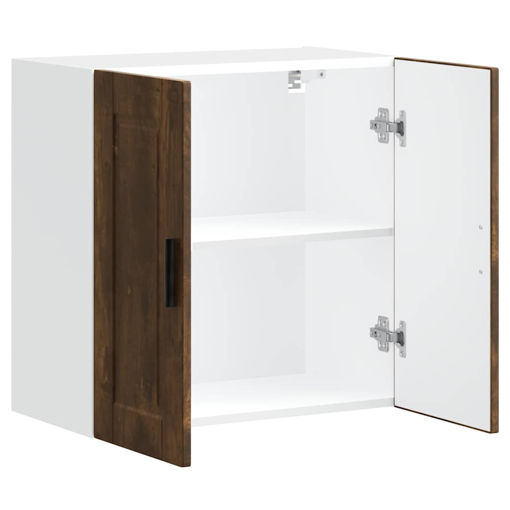 vidaXL ντουλάπι τοίχου κουζίνας "Porto" Καπνιστό ξύλο δρυός