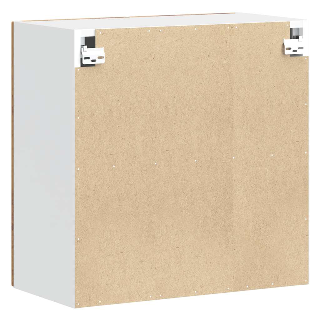 vidaXL ντουλάπι τοίχου κουζίνας "Porto" Παλιό ξύλο μηχανουργικό ξύλο