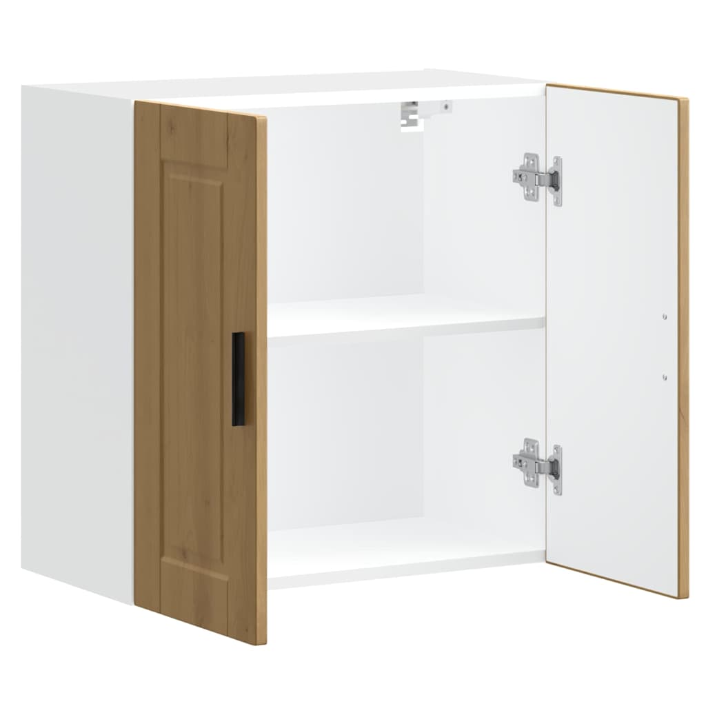 vidaXL ντουλάπι τοίχου κουζίνας "Porto" Artisan Oak Engineered Wood