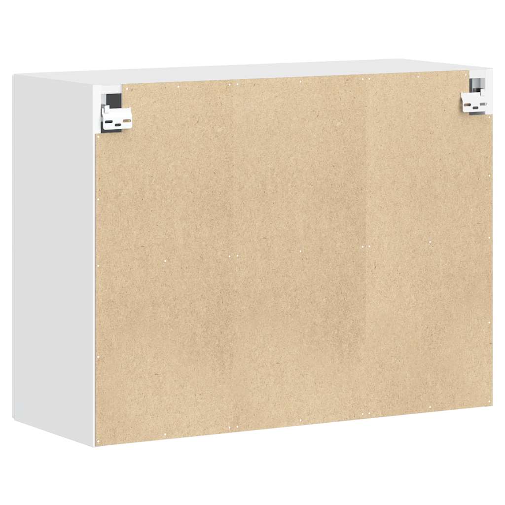 vidaXL ντουλάπι τοίχου κουζίνας "Porto" Λευκό κατασκευασμένο ξύλο