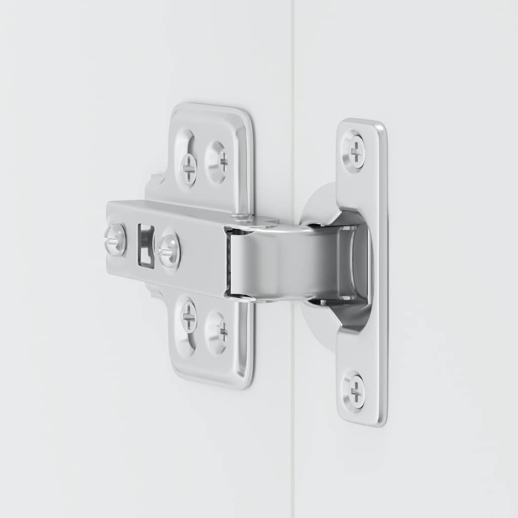 vidaXL ντουλάπι τοίχου κουζίνας "Porto" Υψηλή στιλπνότητα λευκό