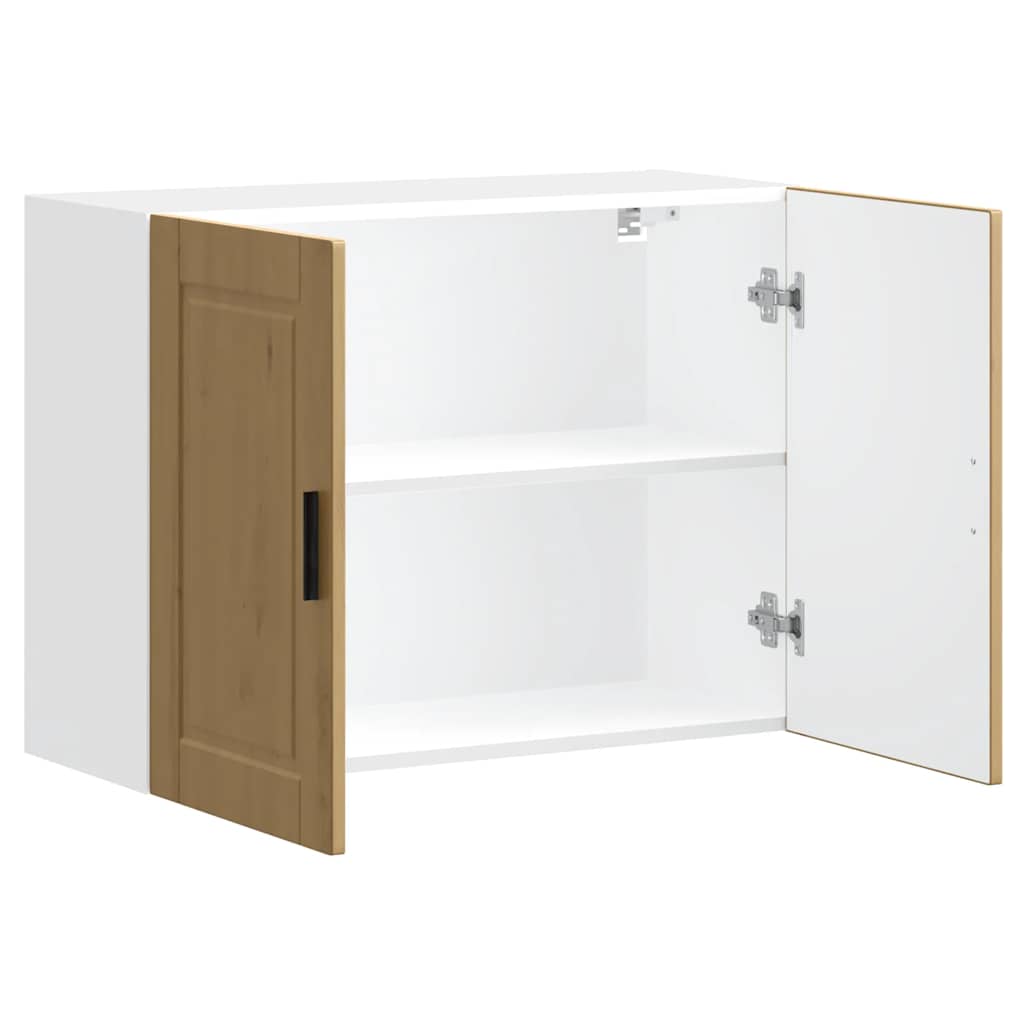 vidaXL ντουλάπι τοίχου κουζίνας "Porto" Artisan Oak Engineered Wood