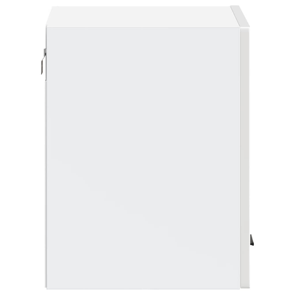 vidaXL ντουλάπι τοίχου κουζίνας "Porto" Υψηλή στιλπνότητα λευκό