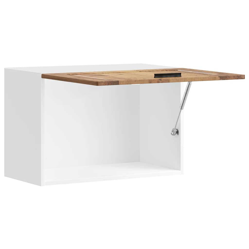 vidaXL ντουλάπι τοίχου κουζίνας "Porto" Παλιό ξύλο μηχανουργικό ξύλο