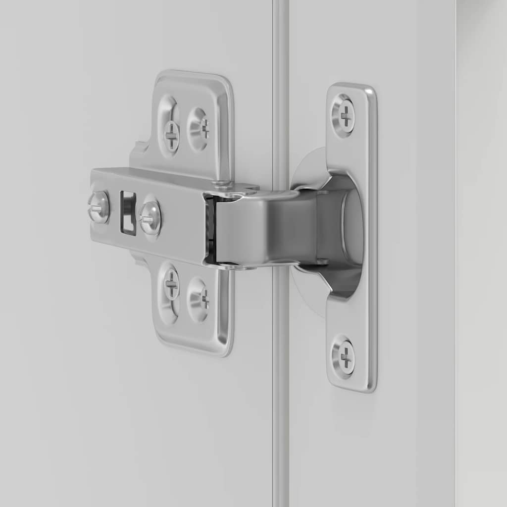 vidaXL Ντουλάπι τοίχου κουζίνας με γυάλινη πόρτα Porto Λευκό