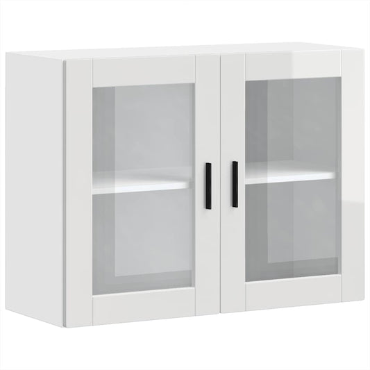 vidaXL Ντουλάπι τοίχου κουζίνας γυάλινη πόρτα Porto