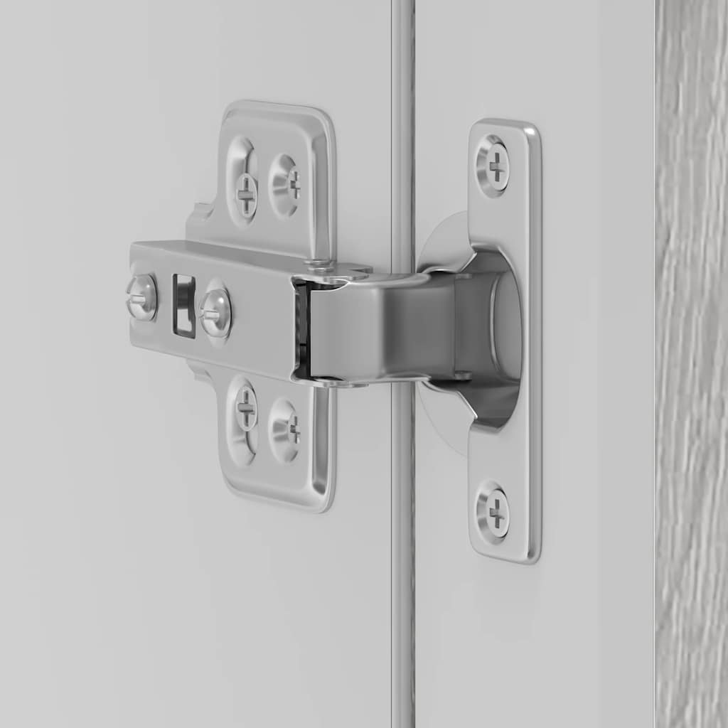 vidaXL Ντουλάπι τοίχου κουζίνας με γυάλινη πόρτα Porto Γκρι Sonoma