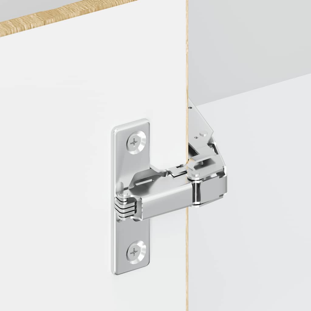 vidaXL Γωνιακό ντουλάπι τοίχου κουζίνας Porto Sonoma Δρυς Επεξ. Ξύλο