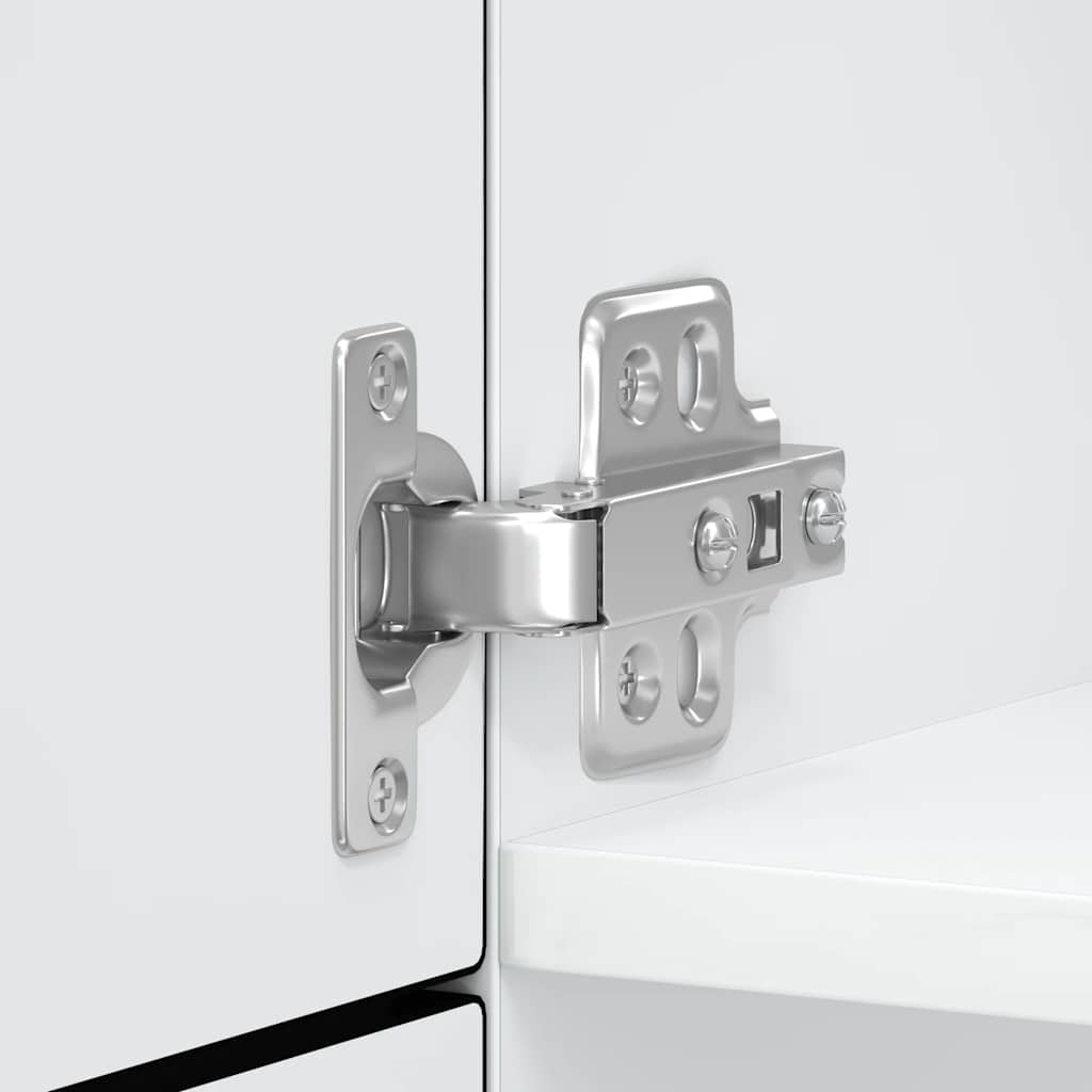 vidaXL Ντουλάπι κουζίνας Porto Μαύρο Επεξεργασμένο Ξύλο