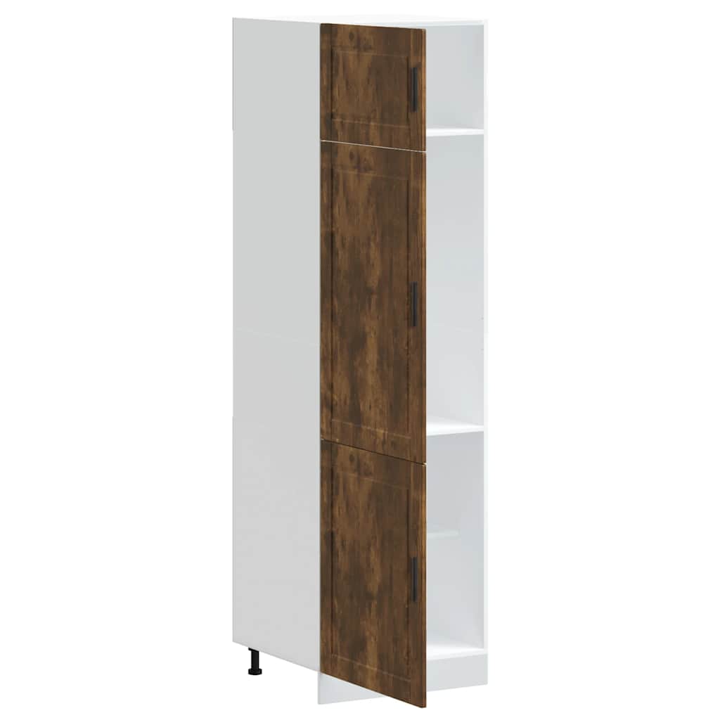 vidaXL Ντουλάπι κουζίνας Porto Καπνιστή Δρυς Επεξεργασμένο Ξύλο