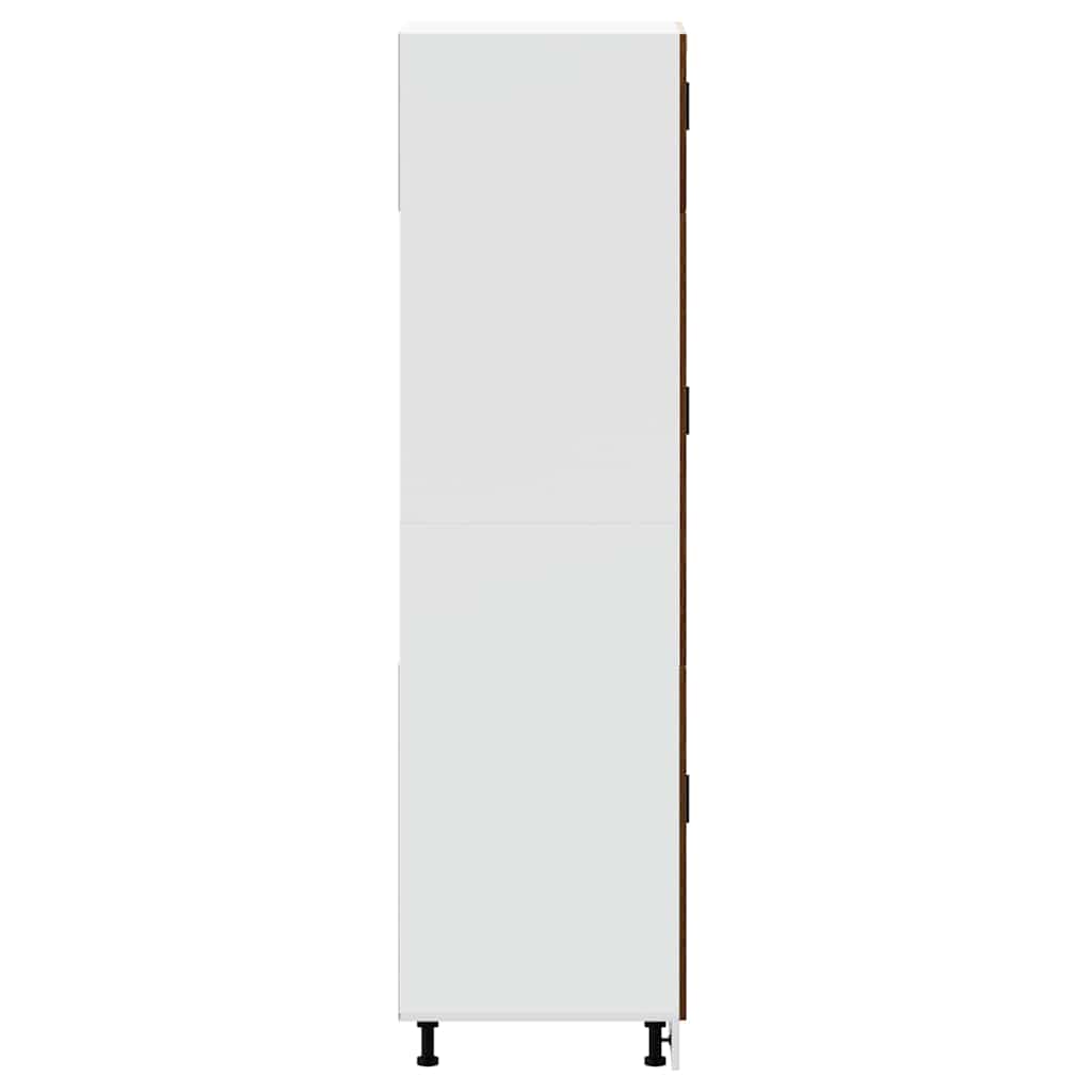 vidaXL Ντουλάπι κουζίνας Porto Καφέ Δρυς Επεξεργασμένο Ξύλο