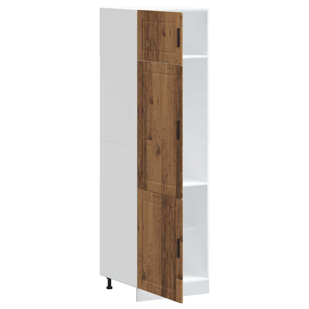 vidaXL Ντουλάπι κουζίνας Porto Παλαιού Ξύλου Επεξεργασμένο Ξύλο