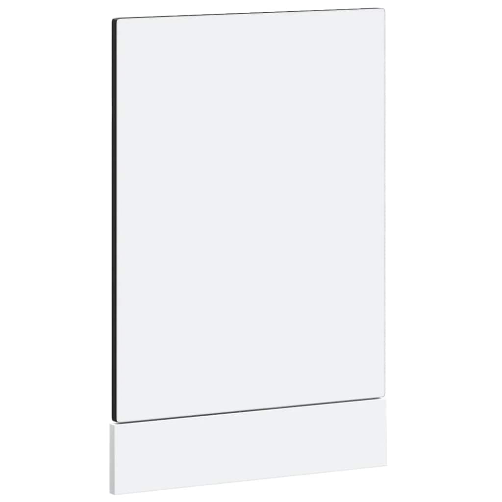 vidaXL Πίνακας πλυντηρίου πιάτων Porto Μαύρο 45x1,5x67 cm