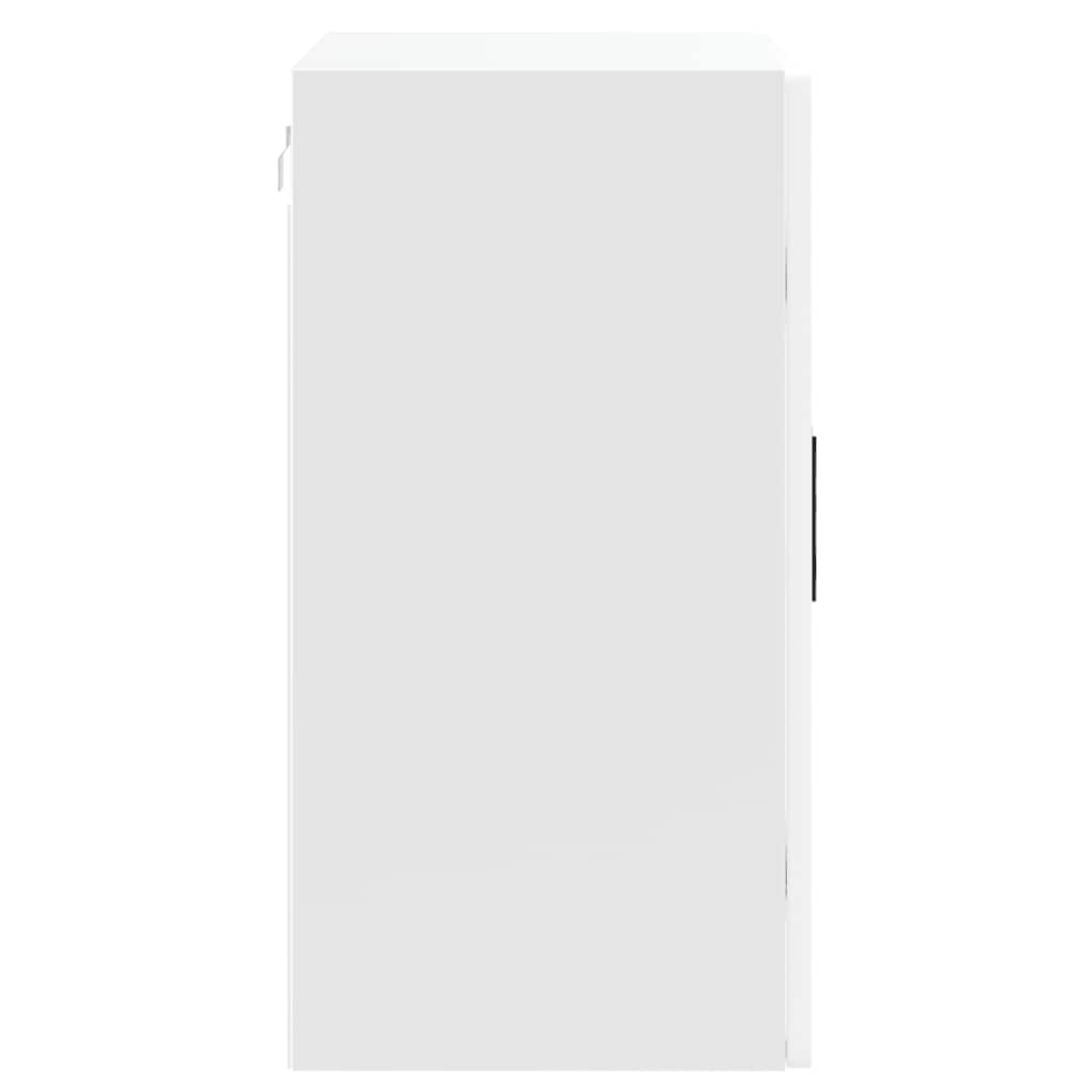 vidaXL Ντουλάπι τοίχου κουζίνας με γυάλινη πόρτα Porto Λευκό