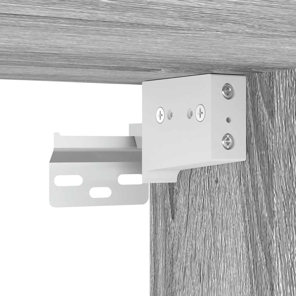 vidaXL κρεμαστό ντουλάπι Riga γκρι Sonoma 30x29,5x60 cm