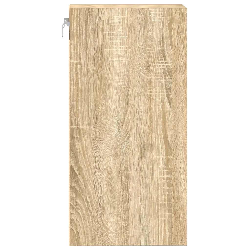 vidaXL κρεμαστό ντουλάπι Riga Sonoma Oak 40x29,5x60 cm