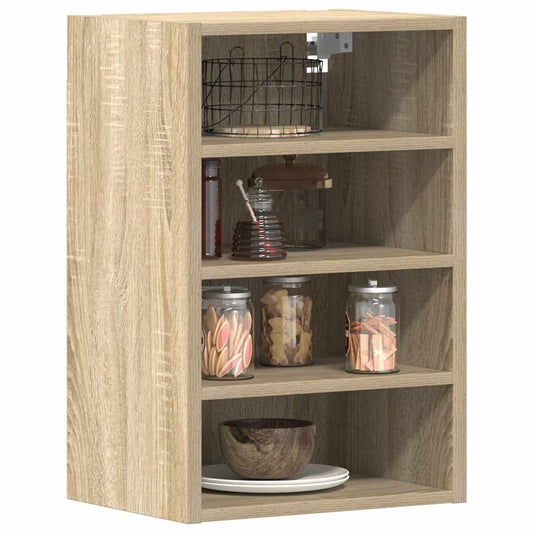 vidaXL κρεμαστό ντουλάπι Riga Sonoma Oak 40x29,5x60 cm