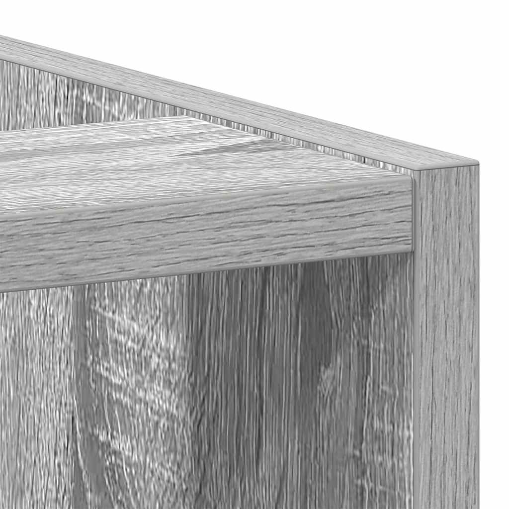 vidaXL Κάτω ντουλάπι Riga γκρι Sonoma 40x44,5x81,5 cm