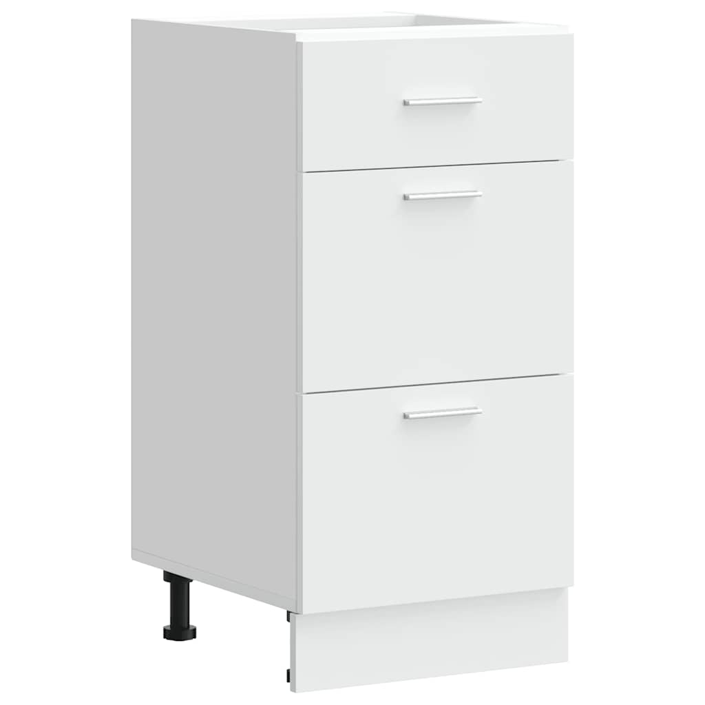 vidaXL Ντουλάπι "Lyon" Λευκό 40x46x81,5 εκ. από Τεχνητό Ξύλο