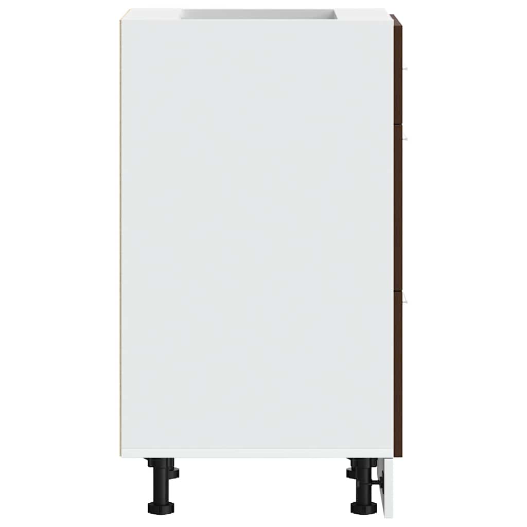 vidaXL Ντουλάπι "Lyon" Καφέ Δρυς 40x46x81,5 εκ. από Τεχνητό Ξύλο