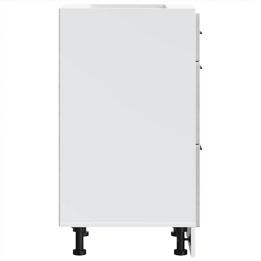 vidaXL ντουλάπι βάσης κουζίνας Porto Μπετόν Γκρι κατασκευασμένο ξύλο